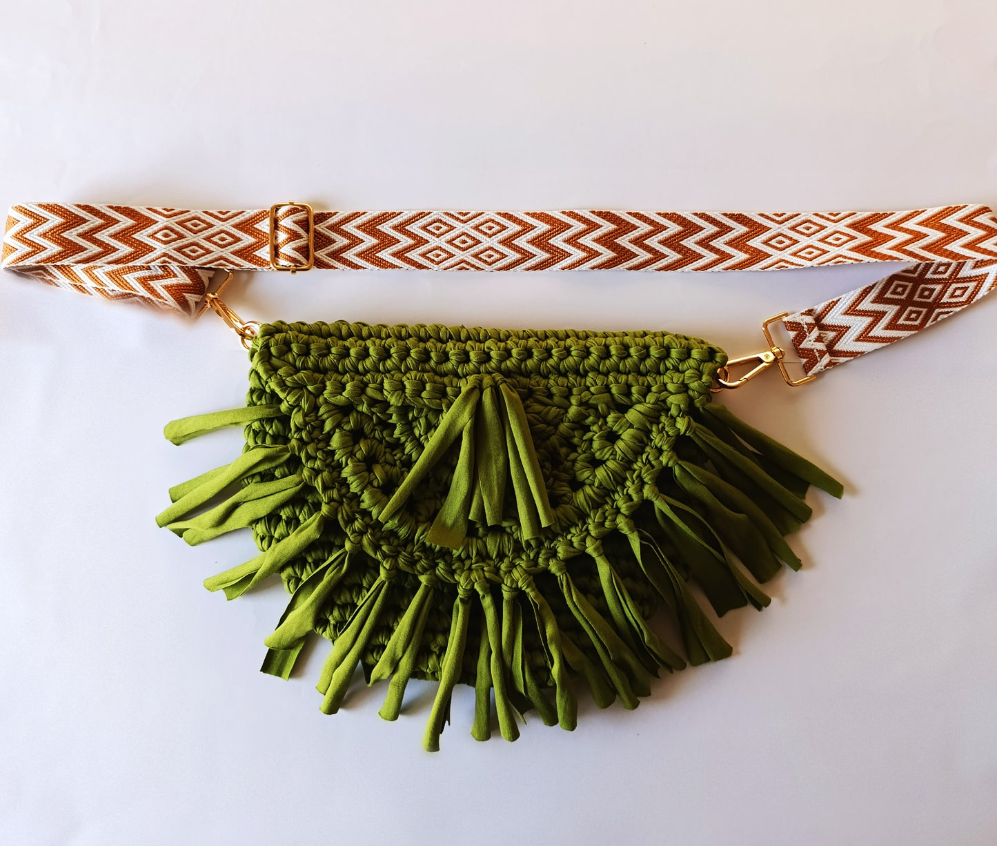 BANDOLERA ZENDRA ARTESANAL ESTILO BOHO