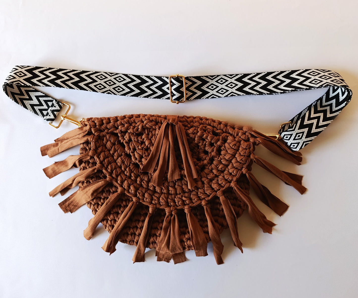 BANDOLERA ZENDRA ARTESANAL ESTILO BOHO